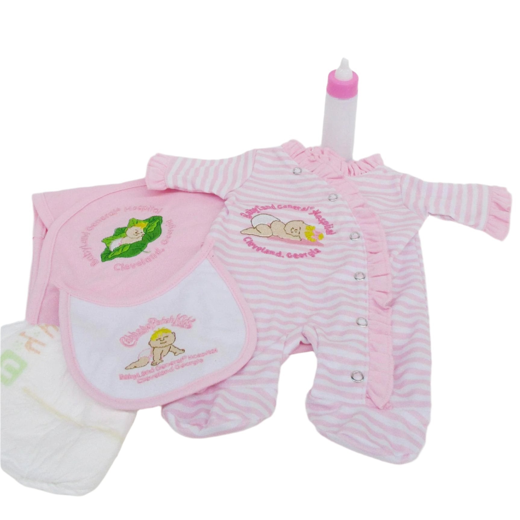 BLC C Si Fashion Set - Pink Stripe Sleeper Fits 17"