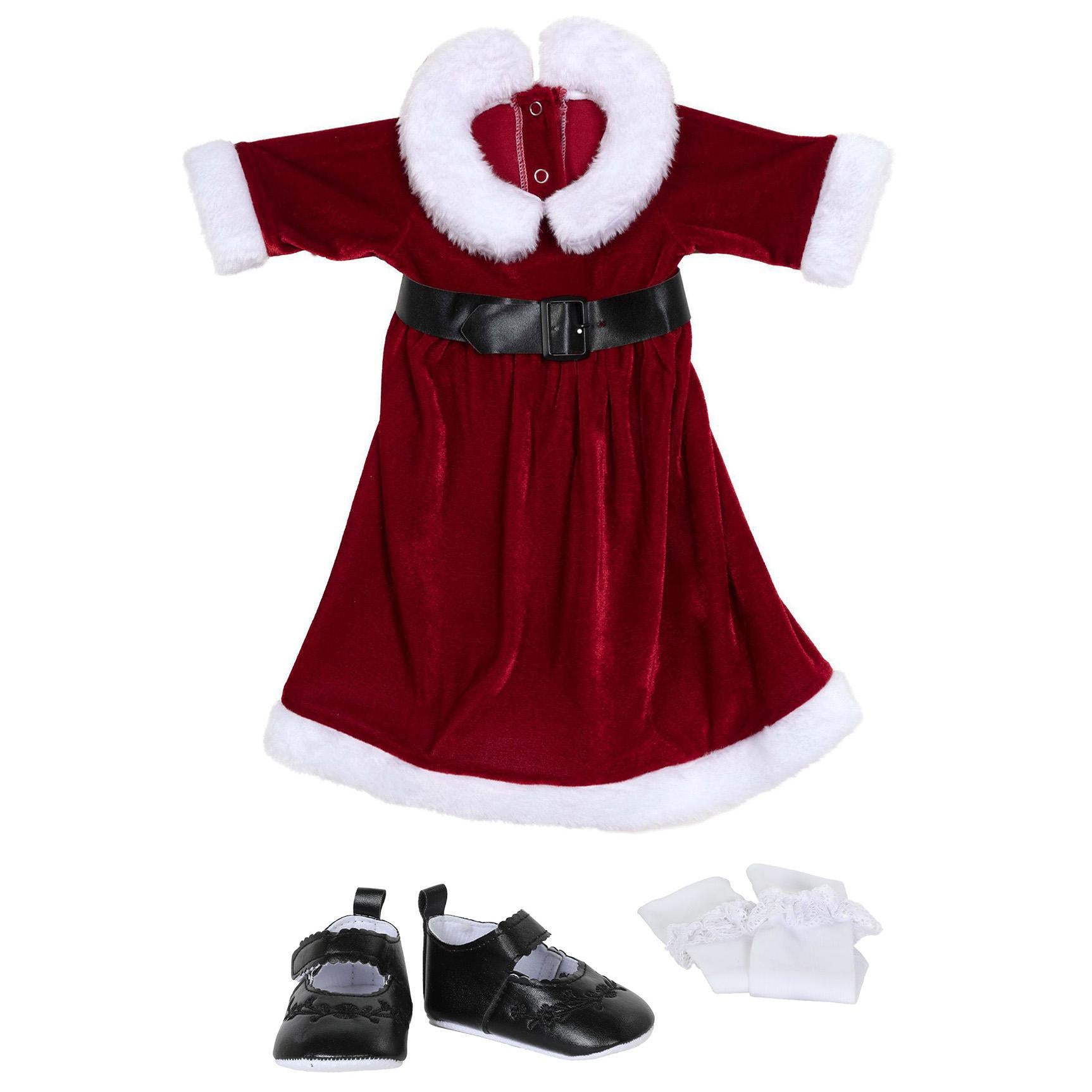 BLC C BU Fashion Set - Mrs. Claus Fits 20"