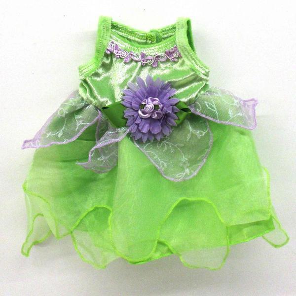 Lil Doll Dress Tinkerbell Fits 16-20"