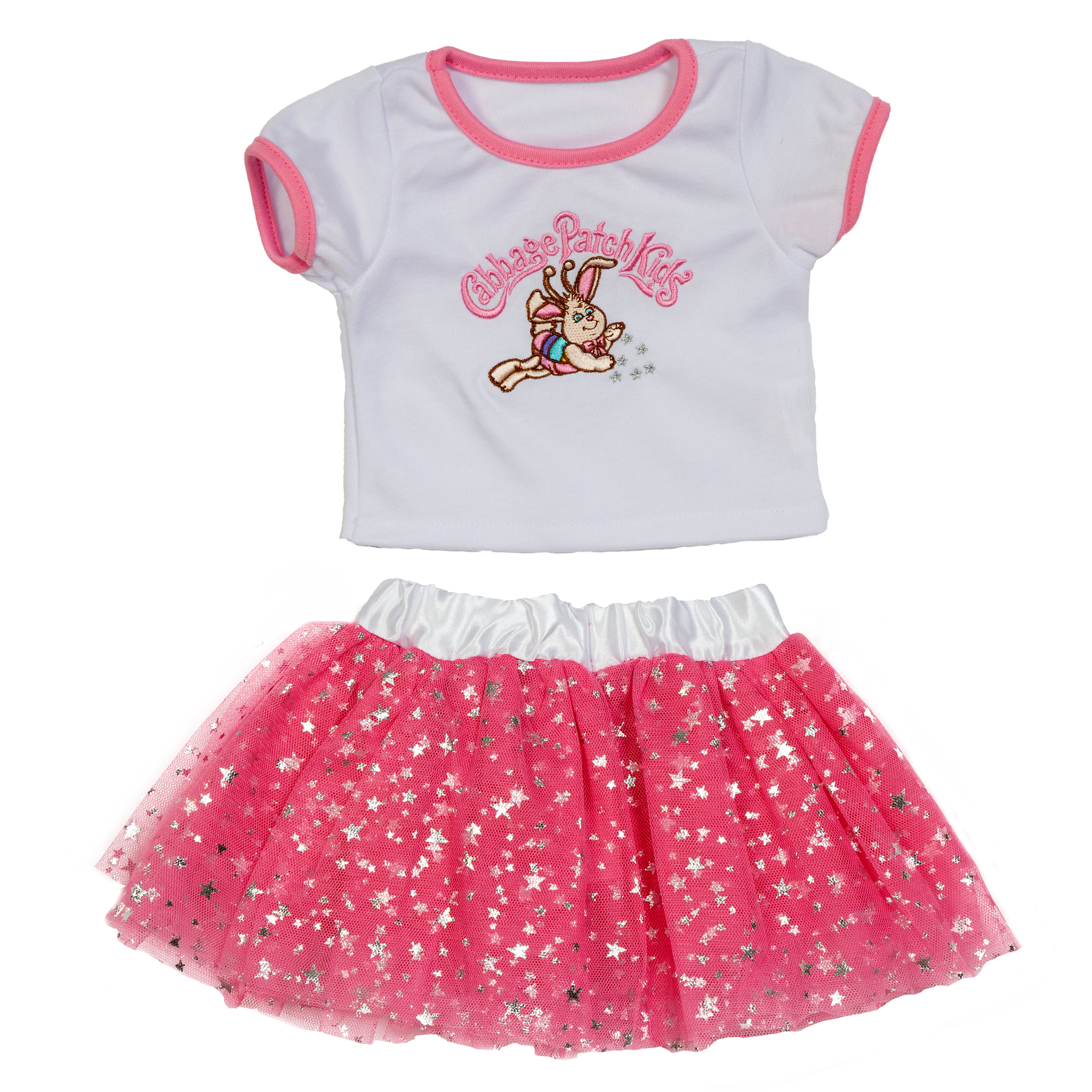 BLC C Outfit 2pc Pink BunnyBee Tutu Fits 20"