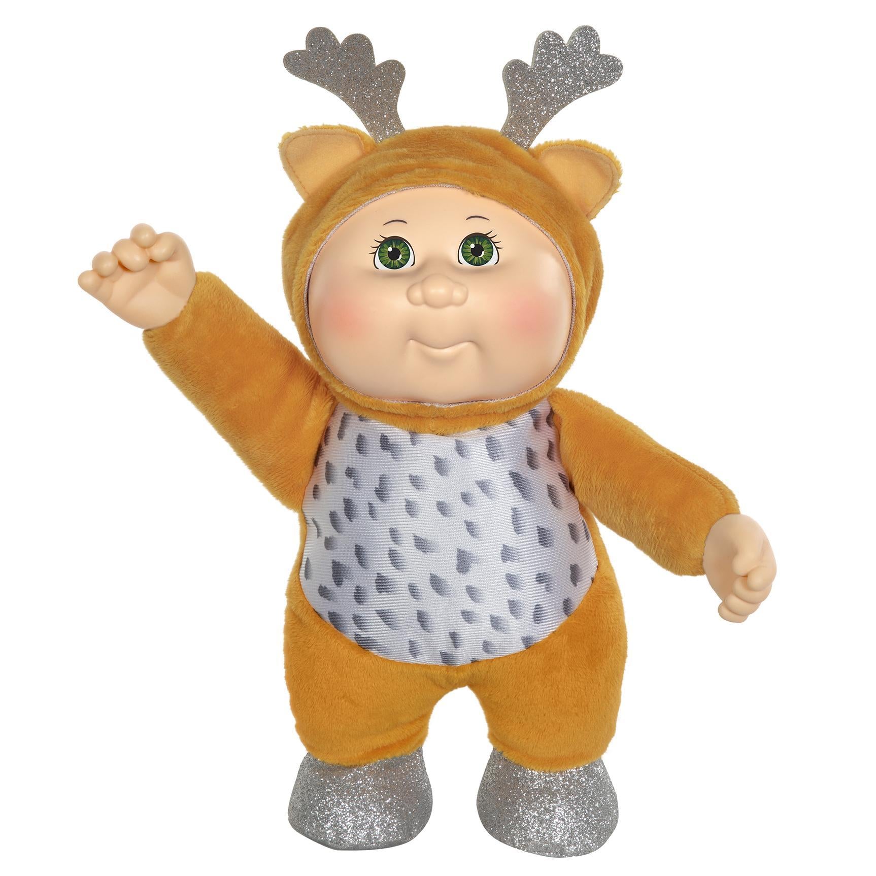 9" Cutie Helper Holiday LGT GRE Deer