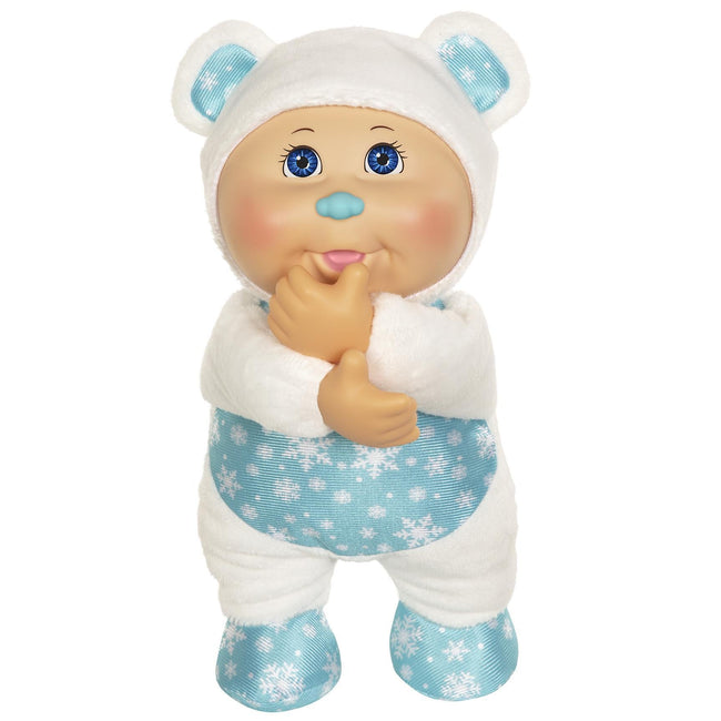 9" Cutie Helper Holiday LGT BLU Polar Bear