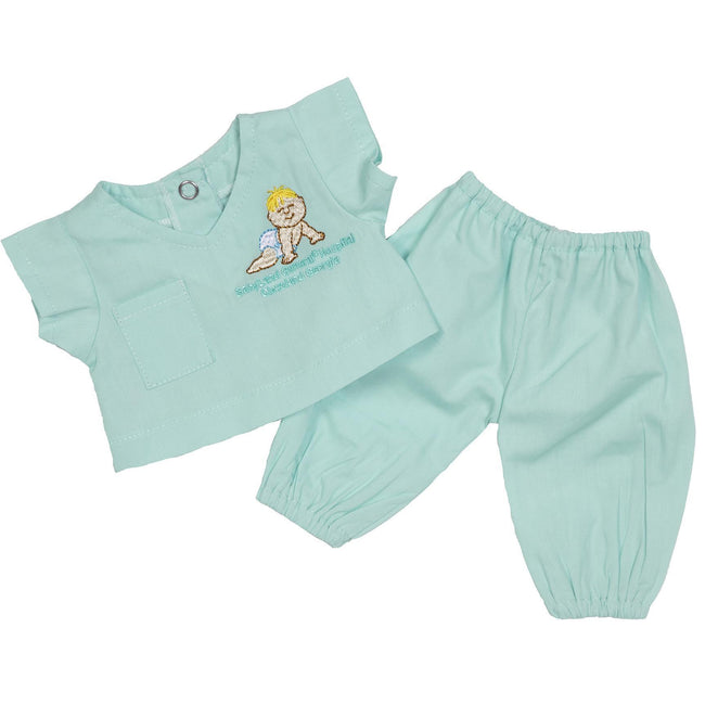 BLC C Scrub Suit Teal Fits 20"