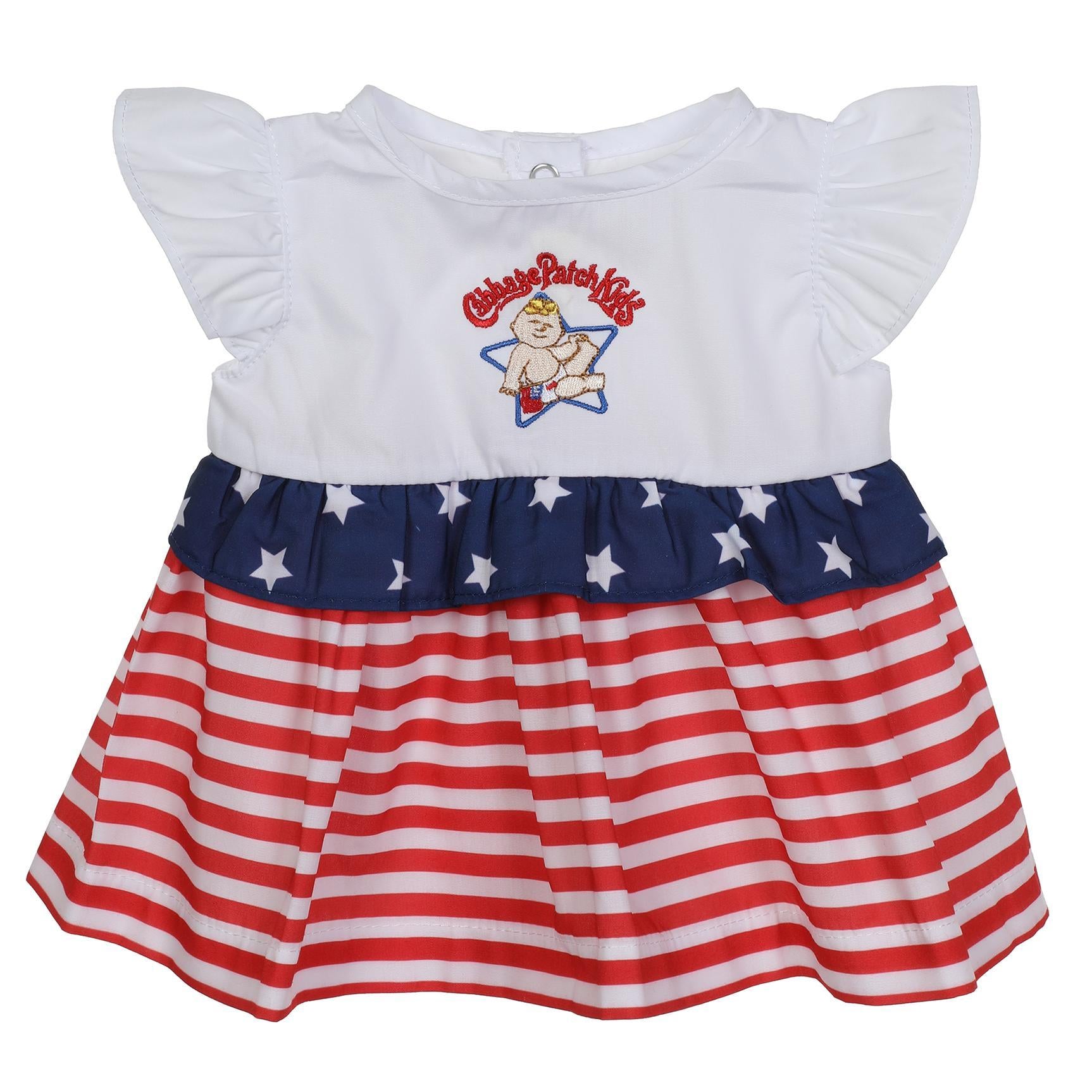 BLC C Dress Red, White & Blue w/CPK Star Fits 20"