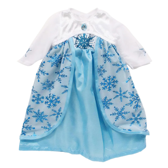 Lil Doll Dress Ice Princess Fits 16-20"