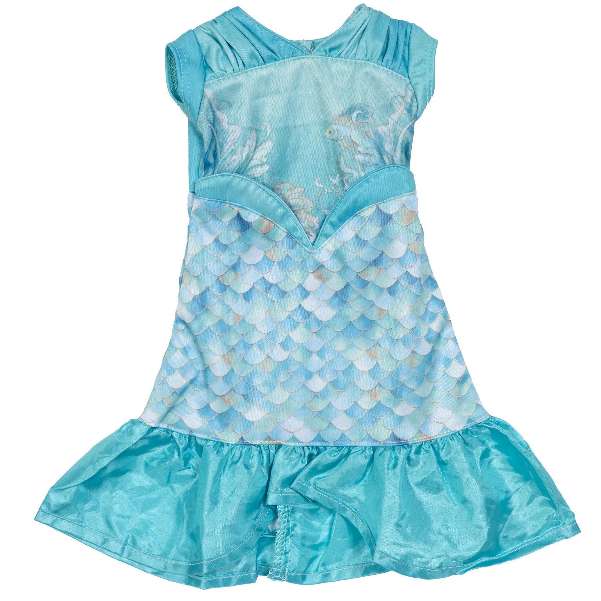 Lil Mermaid Dress fits 16-17"