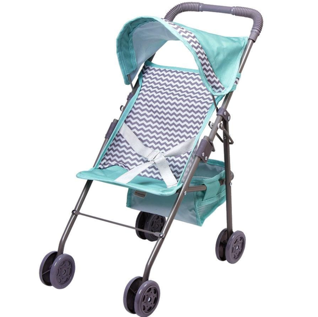 Adora Zig Zag Medium Shade Stroller fits up to 20"