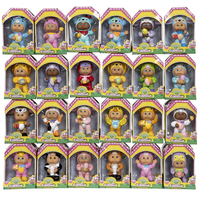 Cutietown Figures Complete Set of 24 pieces