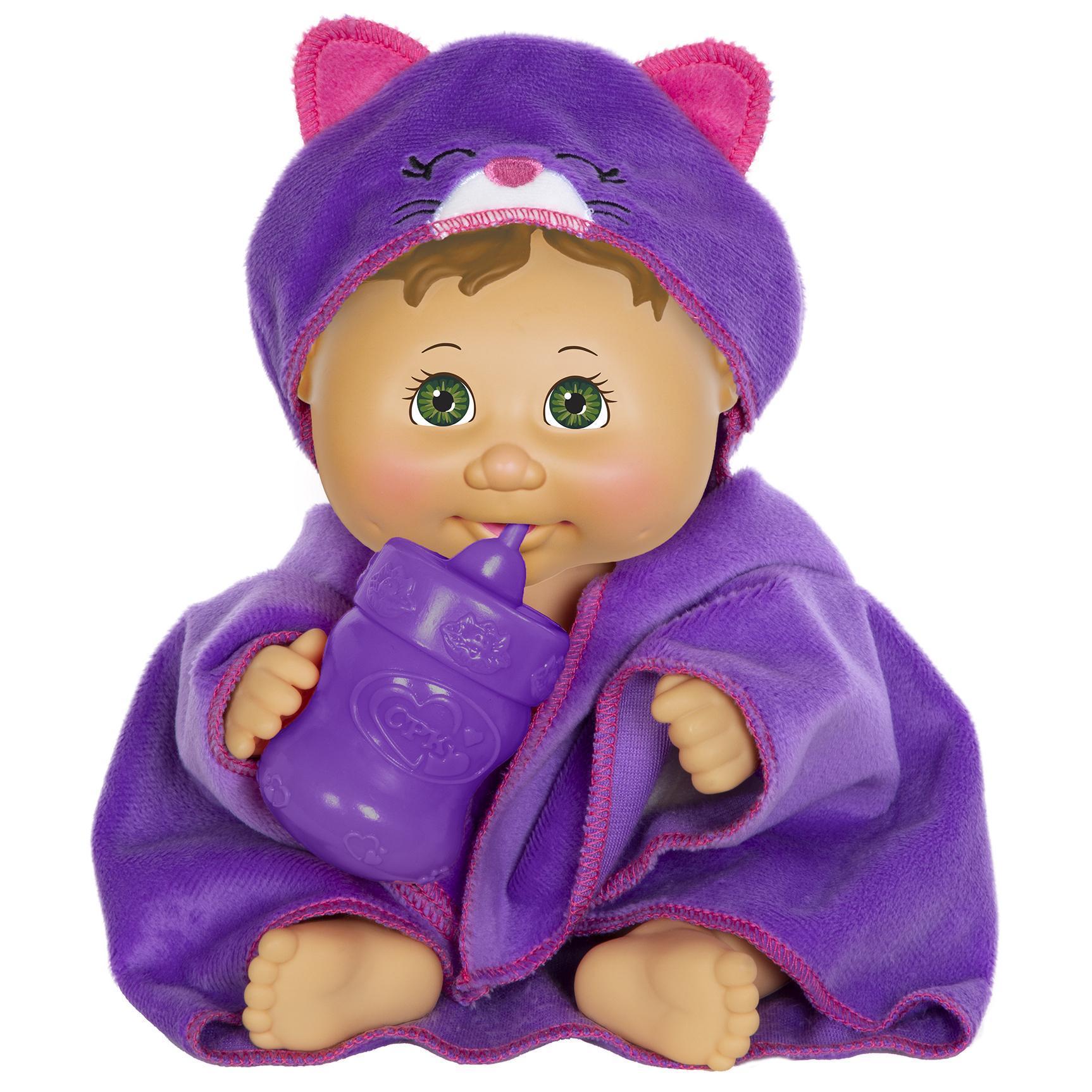 9" Deluxe Swaddle 'n Love MED GRE BRO Purple Swaddle