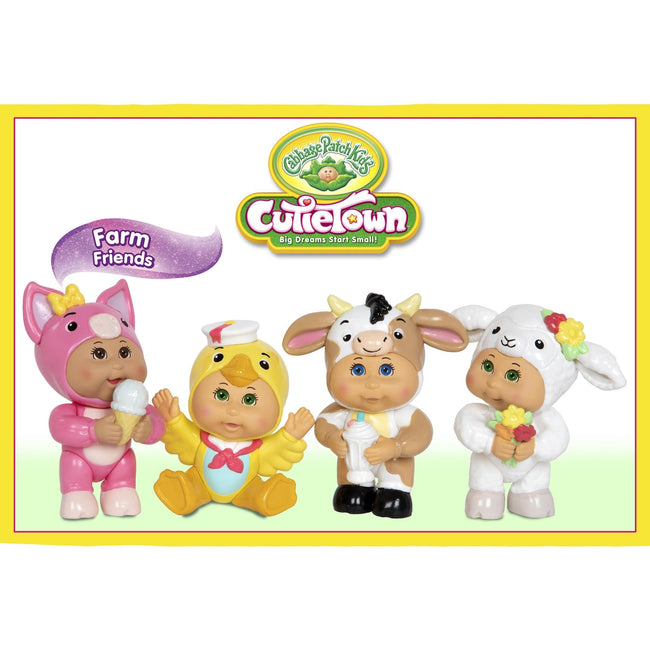 Cutietown 4 Figure Pack Farm Friends