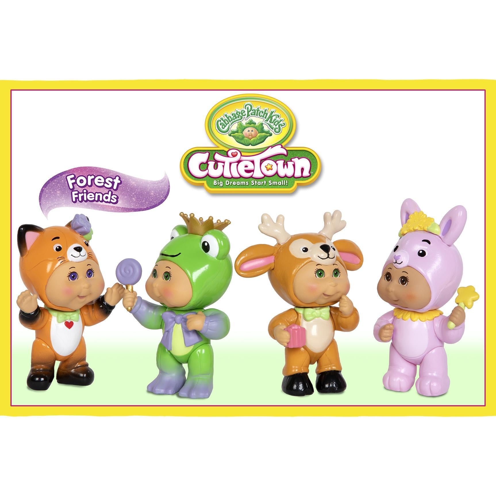 Cutietown 4 Figure Pack Forest Friends